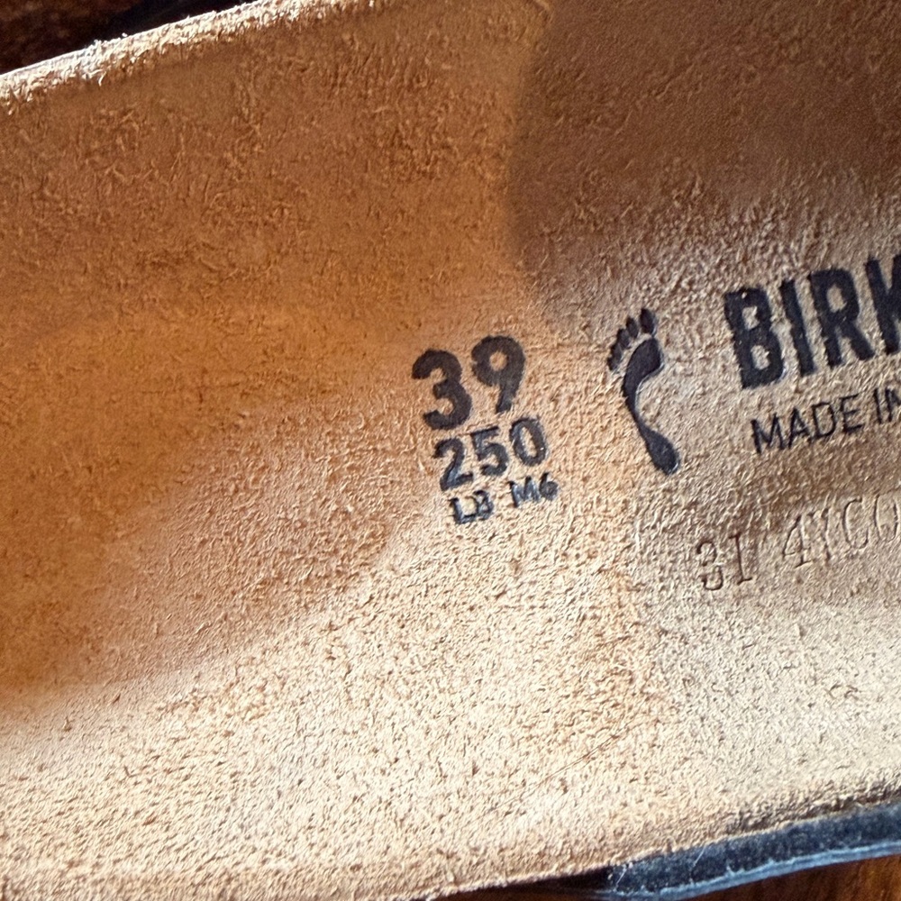 Birkenstock Black Two-Strap Sandals - Picture 4 of 7